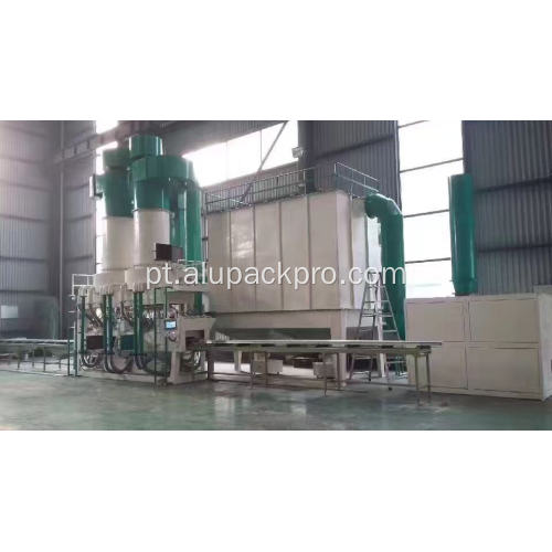 Máquinas de jateamento de perfil de alumínio